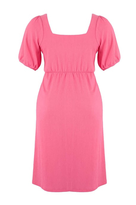 Trendyol Curve Dam Rosa Enfärgad Kort / Mini Kort Casual A-linje Plus size Klänning - Image 4