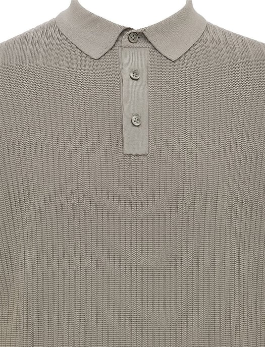 Poloshirt Gentiluomo bruin 3 hals normale fit - Image 3