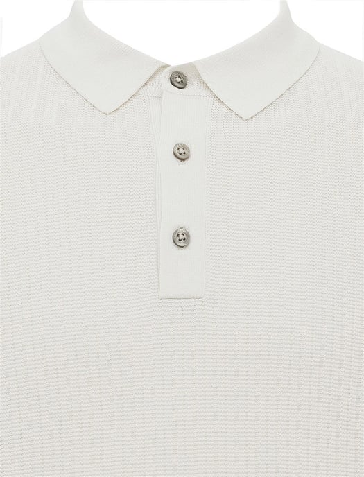 Poloshirt Gentiluomo beige 3 hals normale fit - Image 3