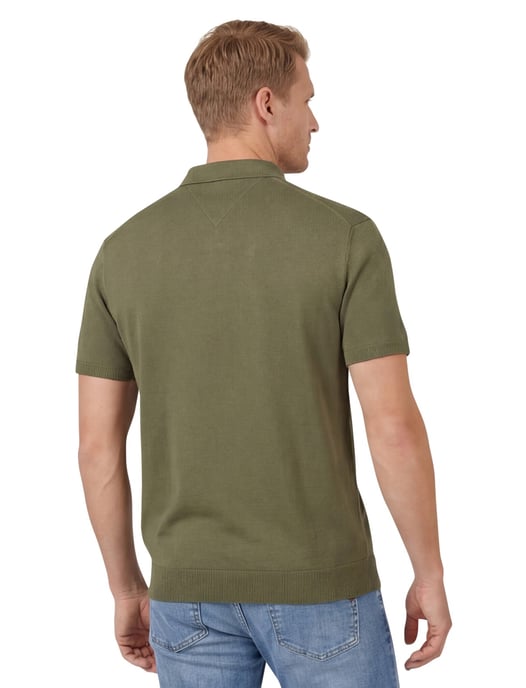 Tommy Hilfiger polo groen effen - Image 2
