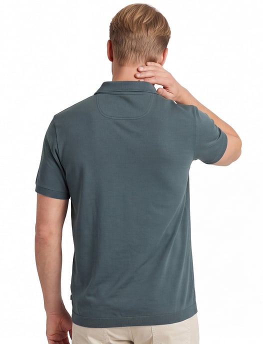 Brax polo groen effen - Image 2