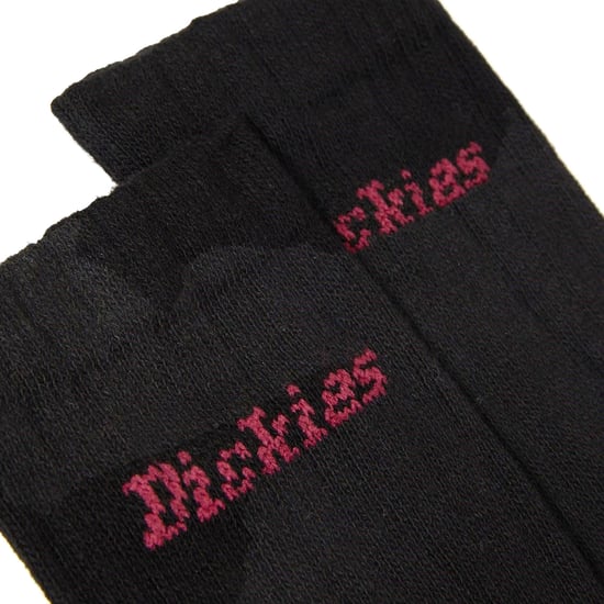 Dickies Starka Polyestersockor för Män - Svarta Arbetsstrumpor - Image 3