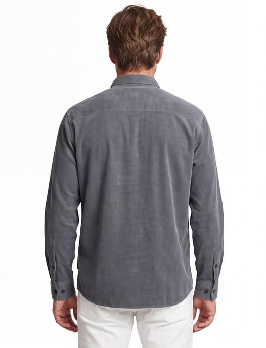 Overshirt Camel Active donkerblauw geprint - Image 2