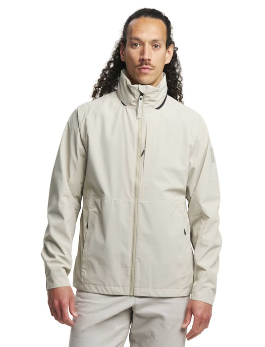 Wit polyester zomerjas Tenson windjack kort borstzak - Image 1