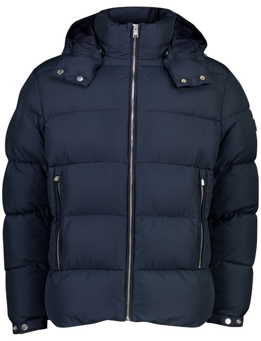 Parka jas BOSS Black donkerblauw gevoerd - Image 2