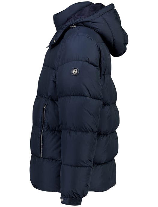 Parka jas BOSS Black donkerblauw gevoerd - Image 4
