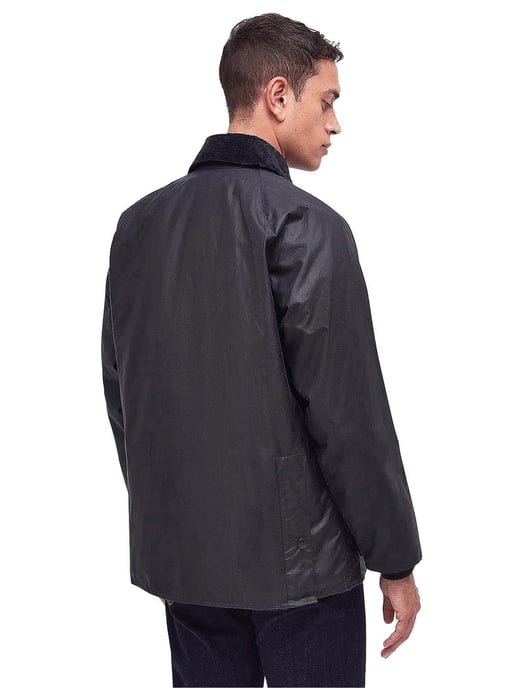Barbour Bedale waxjas donkerblauw - Image 2