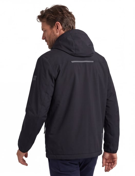 Camel Active Tussenjas donkerblauw Regular Fit effen - Image 2