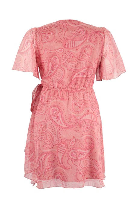 Trendyol Curve Dam Flerfärgad Paisley Kort / Mini Kort Casual Dubbelknäppt Plus size Klänning - Image 5