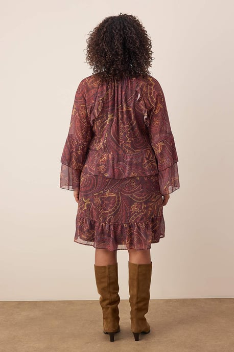 Trendyol Curve Dam Flerfärgad Enfärgad Kort / Mini Lång Casual A-linje Plus size Klänning - Image 3