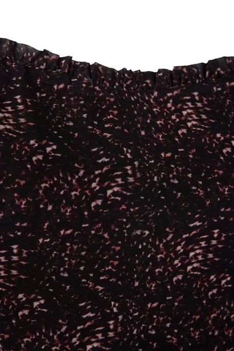 Trendyol Curve Dam Flerfärgad Geometriskt mönster Kort / Mini Lång Casual A-linje Plus size Klänning - Image 5