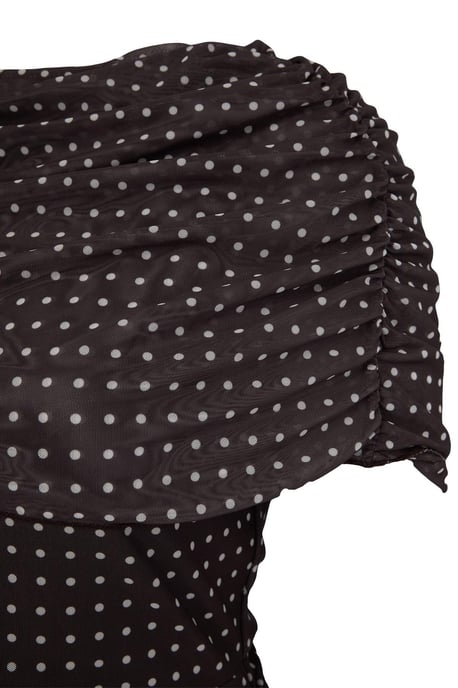 Trendyol Curve Dam Brun Blommig Kort / Mini Ärmlös Casual Bodycon Plus size Klänning - Image 5