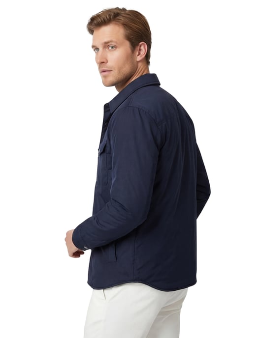 People of Shibuya zomerjas Ithermorelkiso donkerblauw normale fit - Image 2