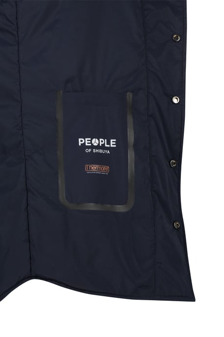 People of Shibuya zomerjas Ithermorelkiso donkerblauw normale fit - Image 3
