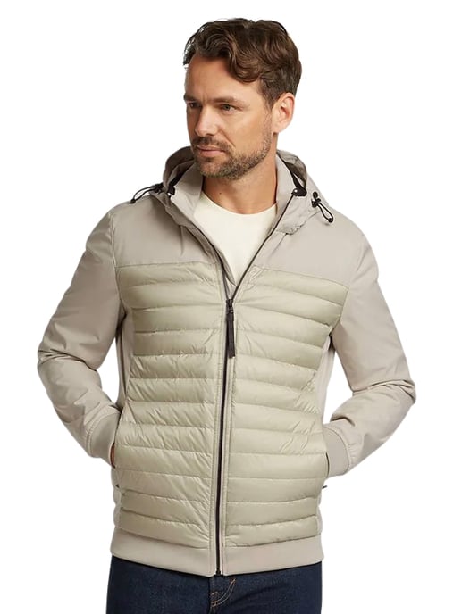 Tussenjas Reset beige normale fit - Image 2
