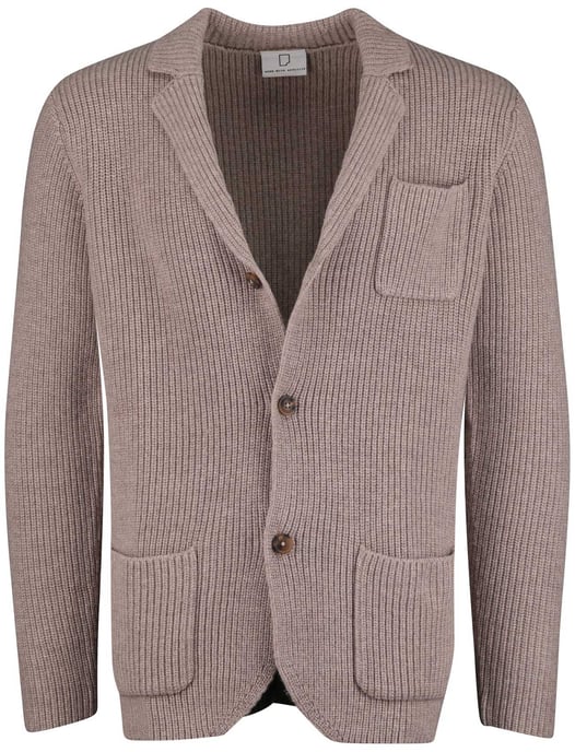 Born with appetite vest normale fit effen beige - Image 3
