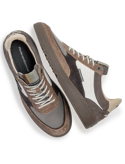 Effen sneaker suede Floris van Bommel bruin - Image 4