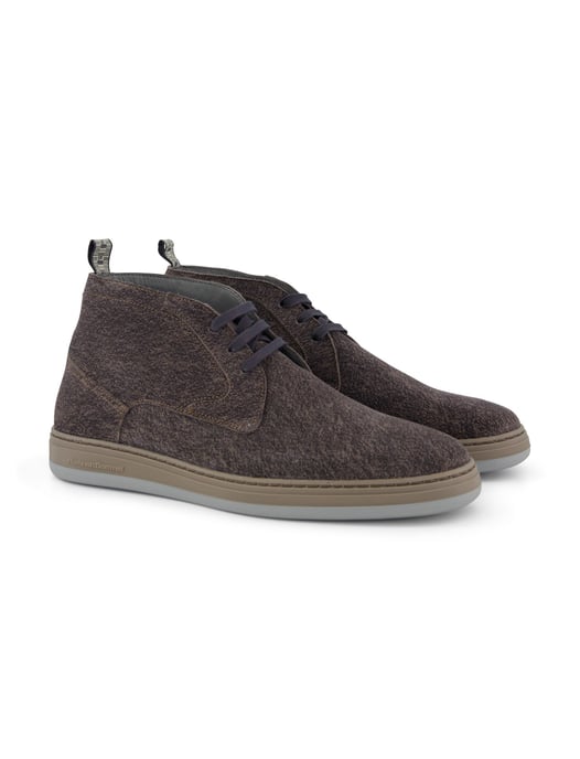 sneakers Floris van Bommel bruin gemêleerd veters - Image 2