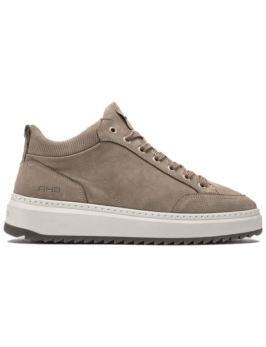 sneakers Rehab bruin effen rubber en leer - Image 1