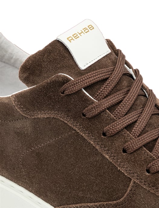 Sneakers Rehab bruin leer - Image 2