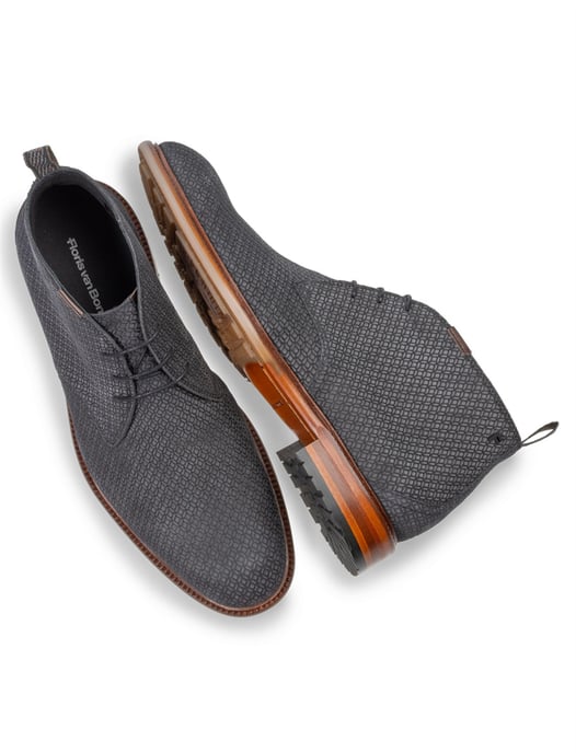 Floris van Bommel boots grijs suede winter - Image 3