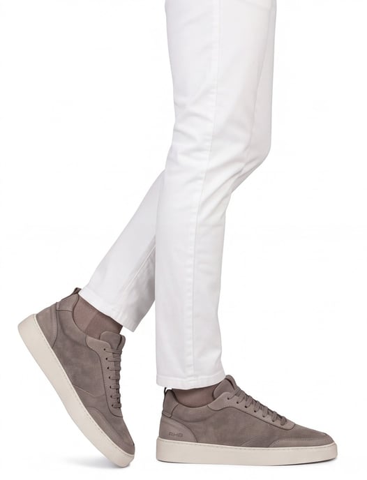 Rehab sneakers beige nubuck suede rubberzool - Image 2