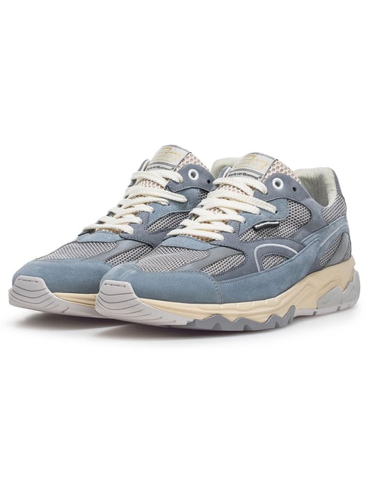 Van Bommel sneaker blauw suede effen comfort - Image 2