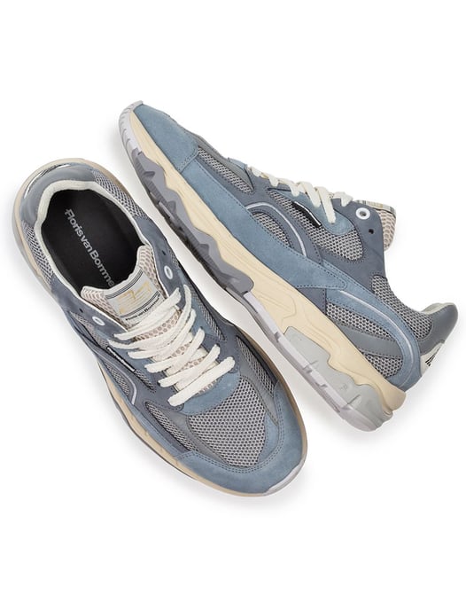 Van Bommel sneaker blauw suede effen comfort - Image 3
