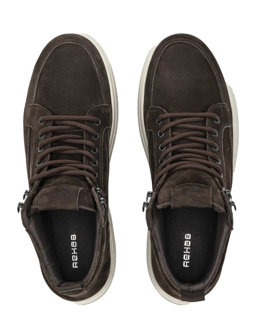 Sneakers Rehab bruin nubuck leer rubberzool - Image 4