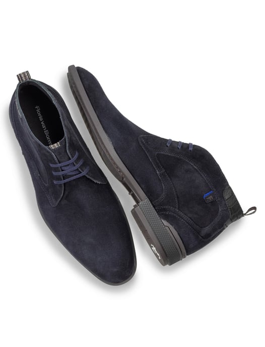 Boots Floris van Bommel donkerblauw suede - Image 3