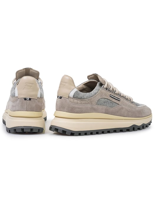 Sneaker Van Bommel De Gripper grijs ronde veter - Image 3
