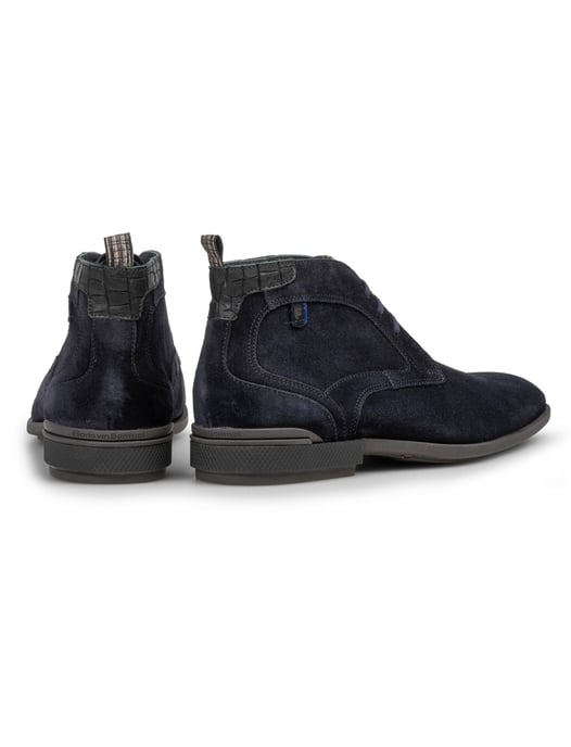 Boots Floris van Bommel donkerblauw suede - Image 4