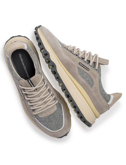 Sneaker Van Bommel De Gripper grijs ronde veter - Image 4