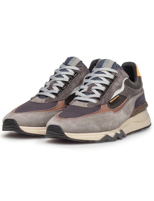 Floris van Bommel sneaker suede grijs effen - Image 2