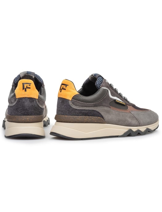 Floris van Bommel sneaker suede grijs effen - Image 3