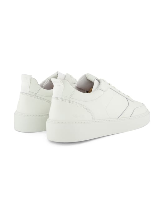 Leren sneaker wit Rehab minimalistische look - Image 3