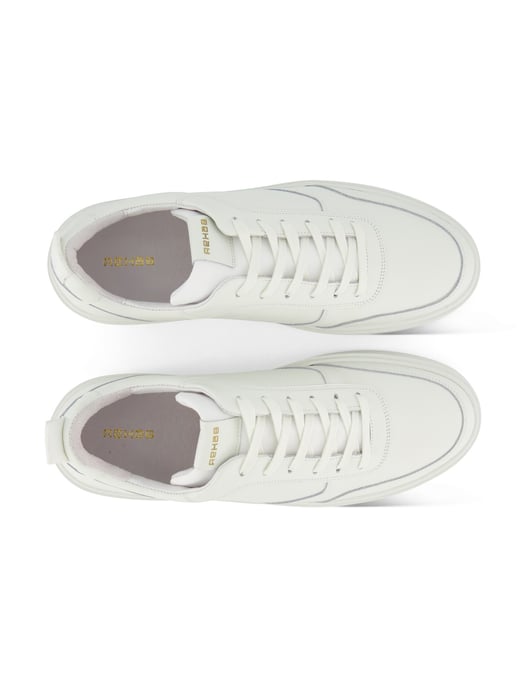 Leren sneaker wit Rehab minimalistische look - Image 4