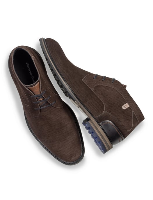 Nette schoenen Floris van Bommel bruin suede - Image 3