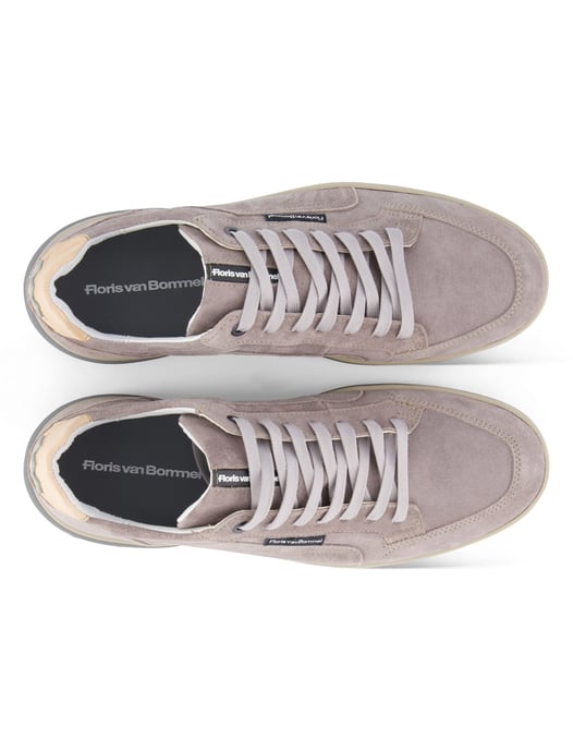 Floris van Bommel sneakers lichtbruin suede - Image 4