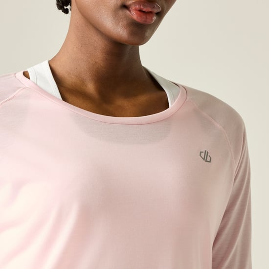 Dare 2B Dames/Dames Serenity T-shirt met lange mouwen (Roze waas) - Image 4