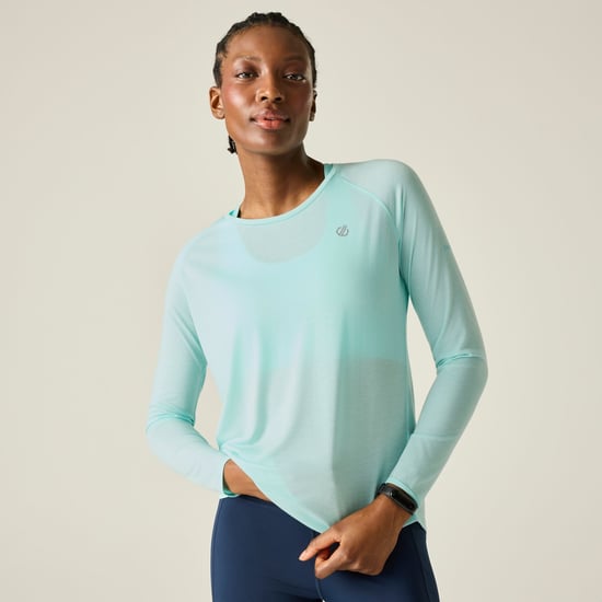 Dare 2B Dames/Dames Serenity T-shirt met lange mouwen (Water Ballet) - Image 6