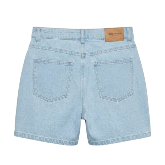 Vero Moda Denim-shorts met hoge taille voor dames (Lichtblauw) - Image 2