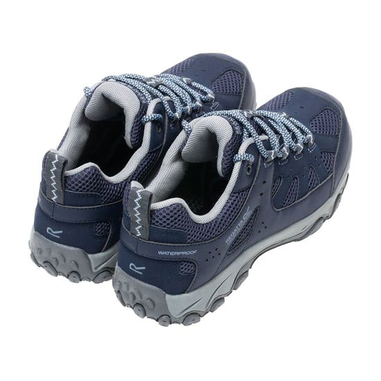 Regatta Womens/Ladies Edgepoint IV Low Walking Shoes (Navy/Dusky Blue) - Image 2