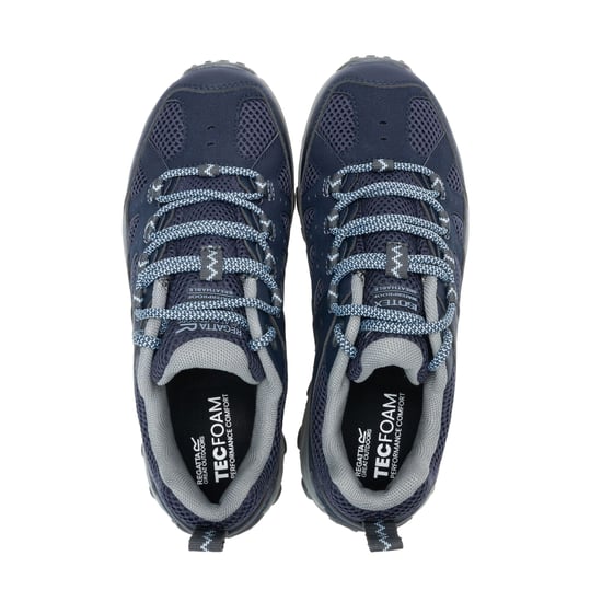Regatta Womens/Ladies Edgepoint IV Low Walking Shoes (Navy/Dusky Blue) - Image 4