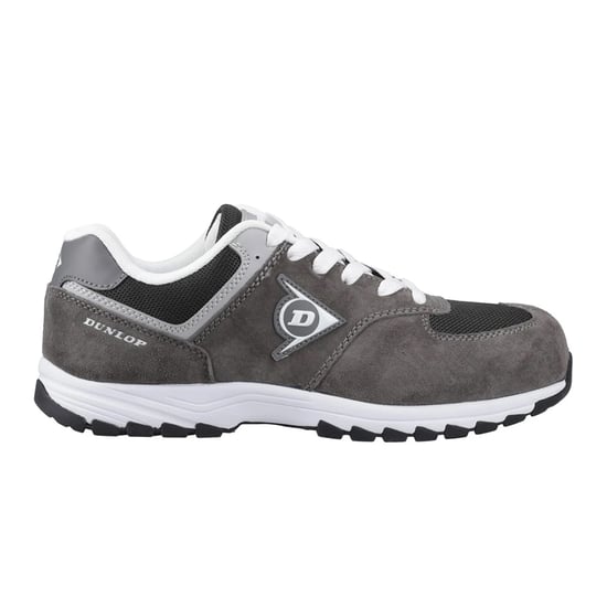 Dunlop Arrow-veiligheidsschoenen van leer voor heren (Houtskool/Grijs) - Image 1