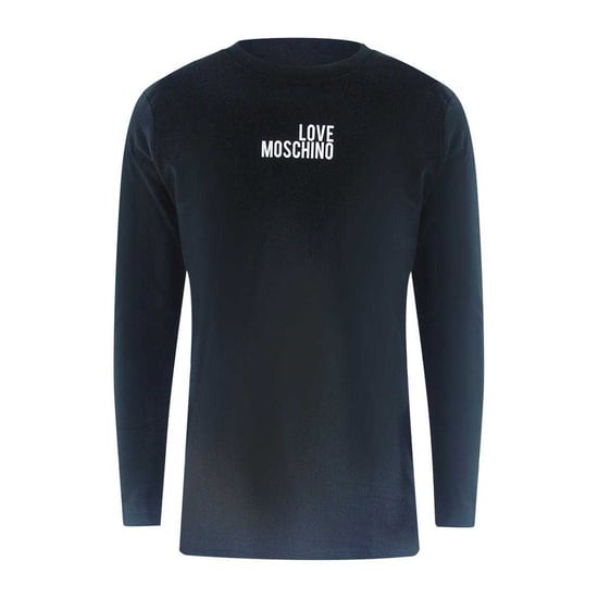 Love Moschino Dames/dames Katoenen T-shirt (Zwart) - Image 1
