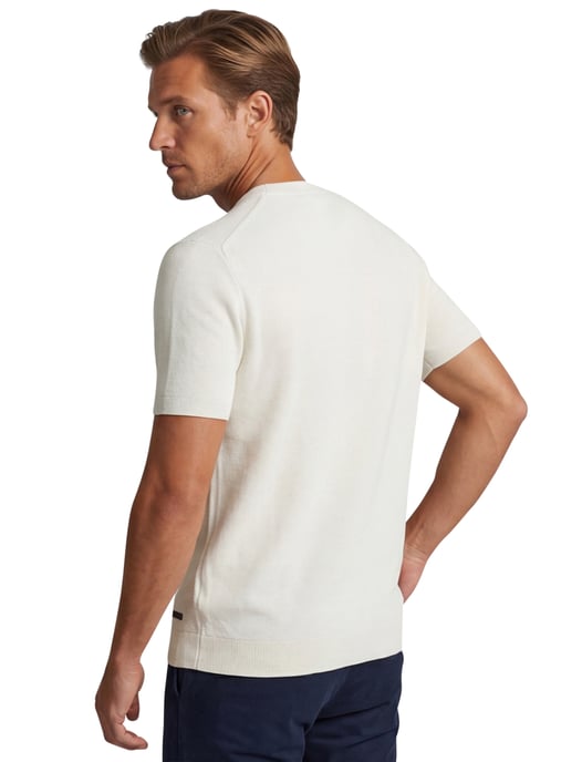 Off witte ronde hals T-shirt Gentiluomo - Image 2