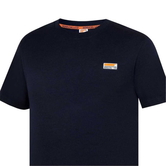 SoulCal Signature Regular T-shirt voor heren (Zwart) - Image 4