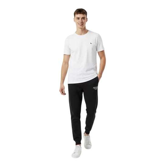 Jack Wills Haydor katoenen joggingbroek met logo voor heren (Zwart) - Image 1