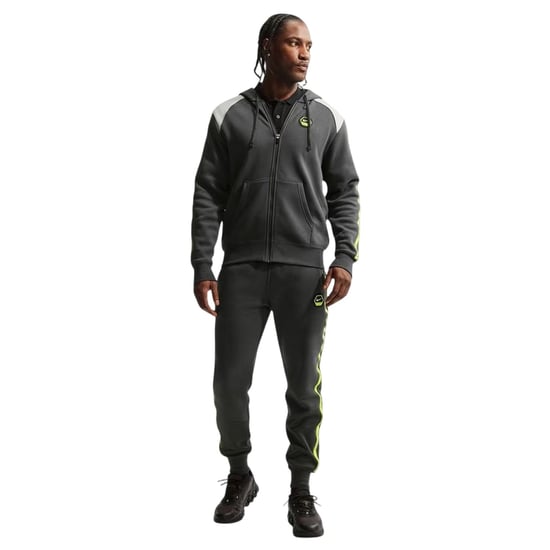 Nike Heren Fleece Joggers (Grijs) - Image 2